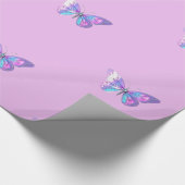  holografisch vlinderinpakpapier cadeaupapier (Hoek)