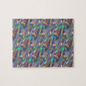 holografisch zilver legpuzzel (Horizontaal)