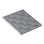 holografisch zilver notitieblok (Schuin)