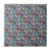 holografisch zilver tegeltje (Voorkant)