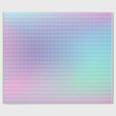 Holografische achtergrond. Hologram glitch. Multic Cadeaupapier (Vlak)