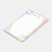 Holografische achtergrond post-it® notes (Schuin)