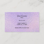  holografische Babysitter-Visitekaartjes Visitekaartje (Achterkant)