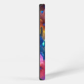 Holografische bloemen telefoonhoesje iPhone hoesje (Rechterkant)