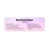 Holografische Business Sticker – Client Catcher (Voorkant)