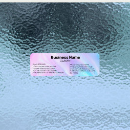 Holografische Business Sticker – Client Catcher