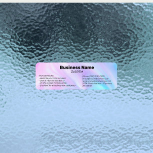 Holografische Business Sticker – Client Catcher