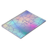 holografische cd-kleuren notitieboek (Linkerzijde)