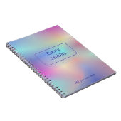 holografische cd-kleuren notitieboek (Rechterzijde)
