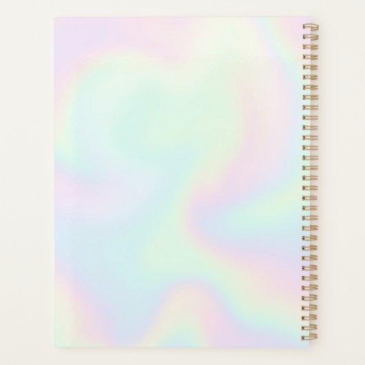 Holografische Chakras Energie Genezer Postkaart 3  Planner (Achterkant)