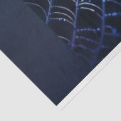 Holografische Dark Spiderweb Halloween Decoupage Tissuepapier (Detail)