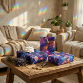 Holografische Dreamscape: 3D iriserend ontwerp Inpakpapier Vel