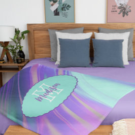 Holografische dromen fleece deken