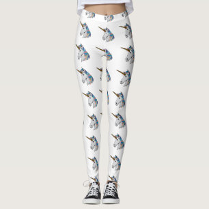 Holografische eenhoorn leggings