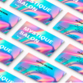 Holografische estheticus Branding Marketing Visitekaartje