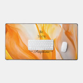 Holografische esthetiek bureaumat (Keyboard & Muis)