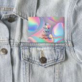 Holografische esthetiek button (Insitu)