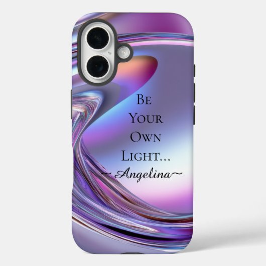 Holografische esthetiek Case-Mate iPhone case (Achterkant)