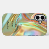Holografische esthetiek Case-Mate iPhone case (Achterkant (horizontaal))