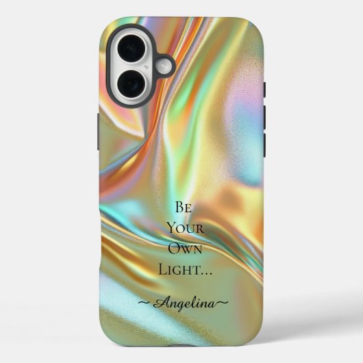 Holografische esthetiek Case-Mate iPhone case (Achterkant)