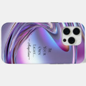Holografische esthetiek Case-Mate iPhone case (Achterkant (horizontaal))