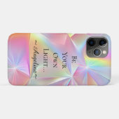 Holografische esthetiek Case-Mate iPhone case (Achterkant (horizontaal))