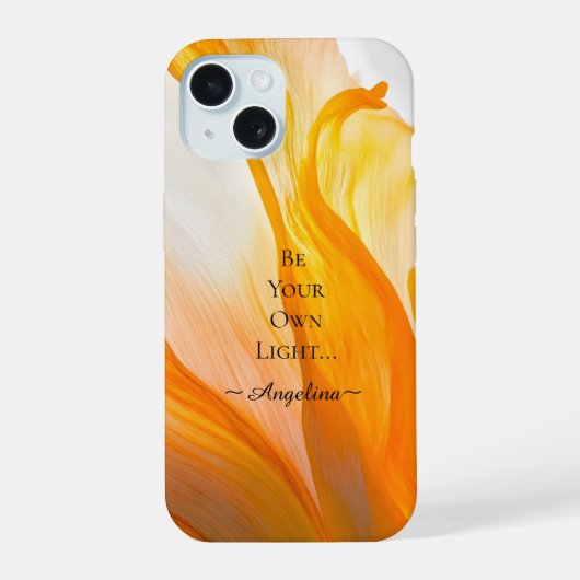 Holografische esthetiek iPhone 15 case (Achterkant)