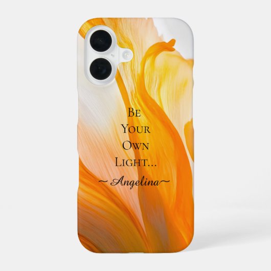 Holografische esthetiek iPhone 16 hoesje (Achterkant)