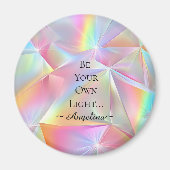 Holografische esthetiek magneet (Voorkant)