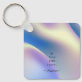 Holografische esthetiek sleutelhanger (Voorkant)