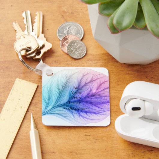 Holografische esthetiek sleutelhanger (Bureau)
