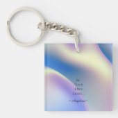 Holografische esthetiek sleutelhanger (Voorkant)