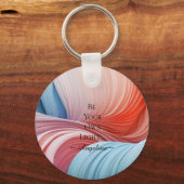 Holografische esthetiek sleutelhanger (Voorkant)