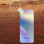Holografische esthetiek sleutelhanger (Voorkant)