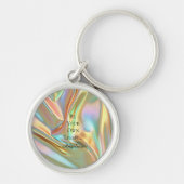 Holografische esthetiek sleutelhanger (Voorkant)
