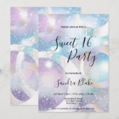 Holografische Folie cirkels holografie Kaart (Voorkant / Achterkant)