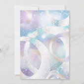 Holografische Folie cirkels holografie Kaart (Achterkant)