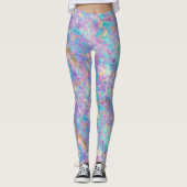 Holografische Folie Leggings (Voorkant)