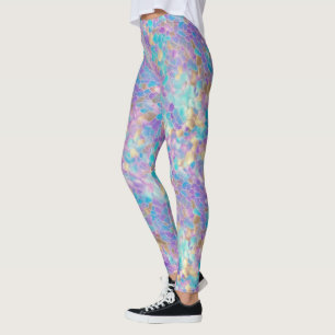 Holografische Folie Leggings