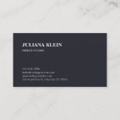 Holografische Folie Visitekaartje (Achterkant)