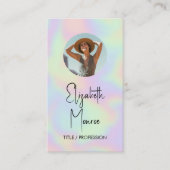 Holografische foto QR-code Visitekaartje (Voorkant)