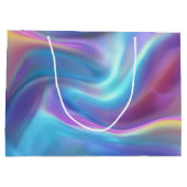  Holografische Gepersonaliseerde Gelukkige Verjaar Groot Cadeauzakje (Achterkant)