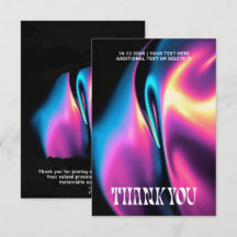 Holografische Groovy Vibrante Vloeibare Neon Bedan