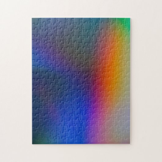  holografische Holo regenbooggradiëntfilm Legpuzzel (Verticaal)