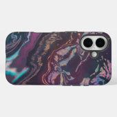 Holografische Iridescent iPhone 16 Hoesje (Achterkant (horizontaal))