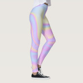 Holografische Iridescent Levendig kleurig Leggings (Rechts)