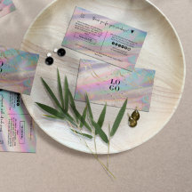 Holografische Iridescent Opal Marmer Dank u