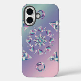 Holografische Iridescent Opalescent iPhone 16 Hoes