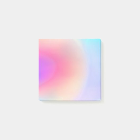 Holografische Iridescent Pastel Holo Post-it® Notes (Voorkant)