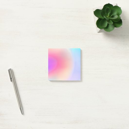 Holografische Iridescent Pastel Holo Post-it® Notes (Kantoor)